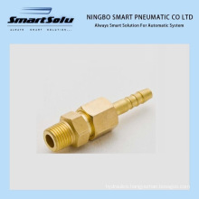 Ningbo Smart Clamp Barb Thread Connector Brass Hose Split Fittings